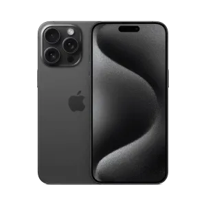 Apple iPhone 15 Pro - 256 GB - Siyah Titanyum