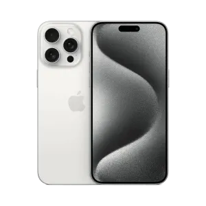 Apple iPhone 15 Pro - 256 GB - Beyaz Titanyum