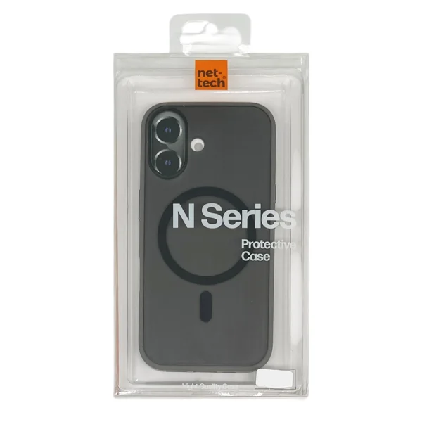 Nettech Apple iPhone 16 Uyumlu NT-N062 Arka Koruma Kılıf (Gri) NT-111234 - 3