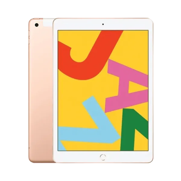 Apple iPad (7. Nesil) - 128 GB - 10.2" - Cellular - Altın