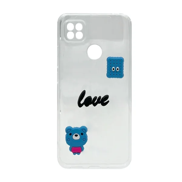 Nettech Xiaomi Redmi 9C Uyumlu Maskot Seri Arka Koruma Kılıf (Şeffaf) NT-106195 - 1