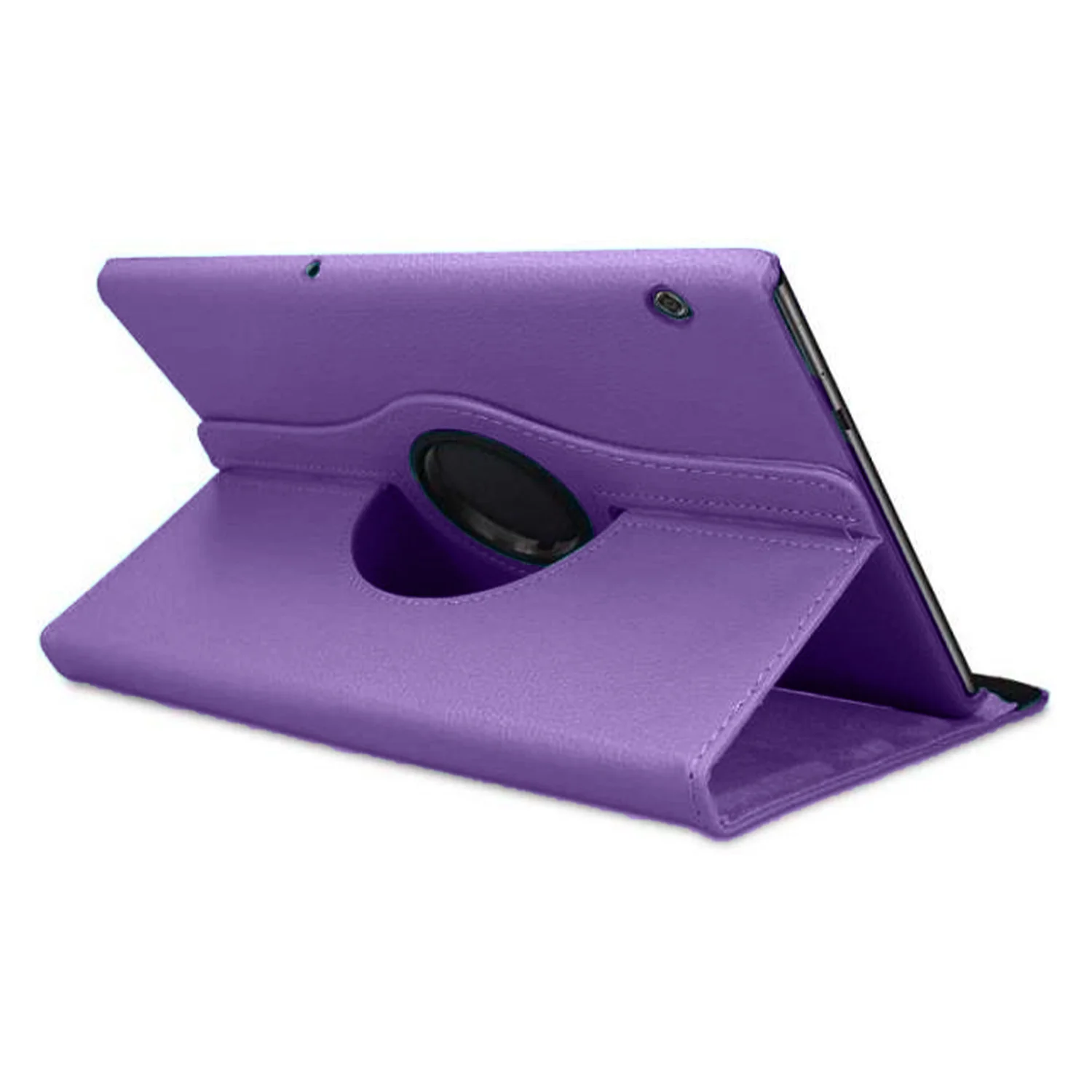 Nettech Huawei Mediapad T3 7.0 Uyumlu 360 Kapaklı Kılıf (Mor) NT-79515