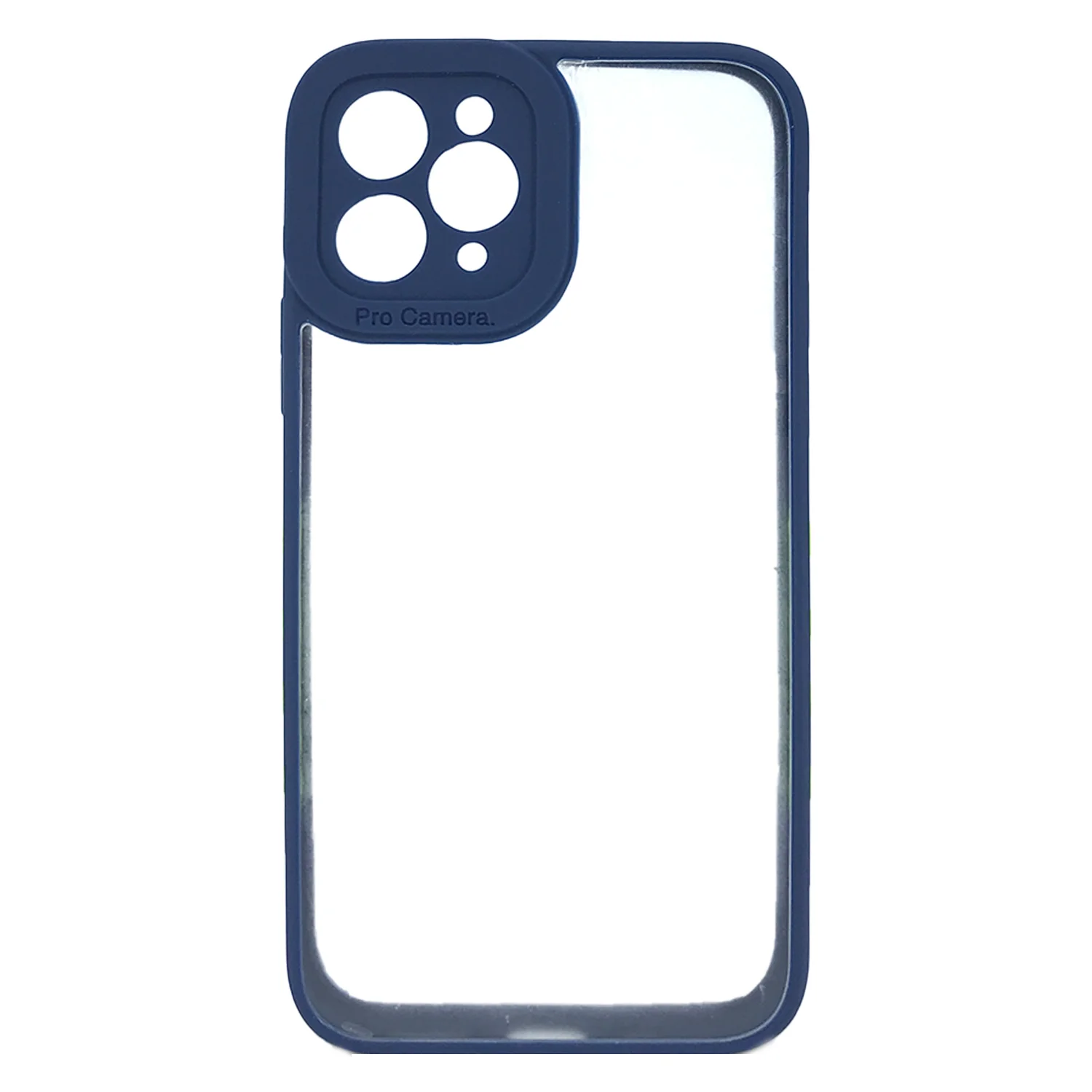 Nettech Apple iPhone 11 Pro Uyumlu Güçlü Kamera Koruma Arka Koruma Kılıf (Lacivert) NT-92092