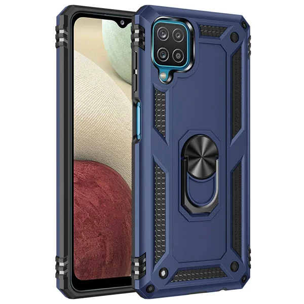 Galaxy M32 Kılıf Zore Vega Kapak - Mavi - 1