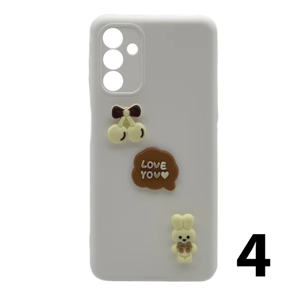 Nettech Samsung Galaxy A04S Uyumlu Maskot Seri Arka Koruma Kılıf (Karışık Renk) NT-106222 - 4