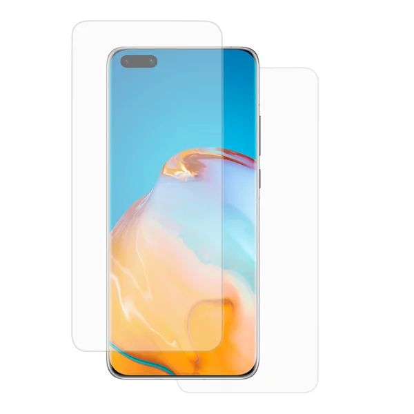 Exquıs Huawei P40 Pro Uyumlu Ön ve Arka Koruma 360 Full Kaplama (Şeffaf) NT-83114 - 1