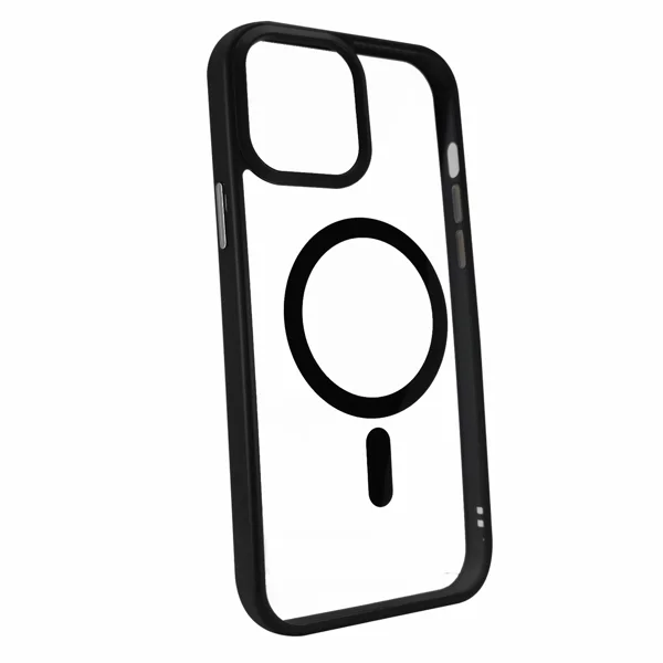 Nettech Apple iPhone 13 Pro Max Uyumlu Orjin Case MagSafe Manyetik Arka Koruma Kılıf (Siyah) NT-94743 - 2