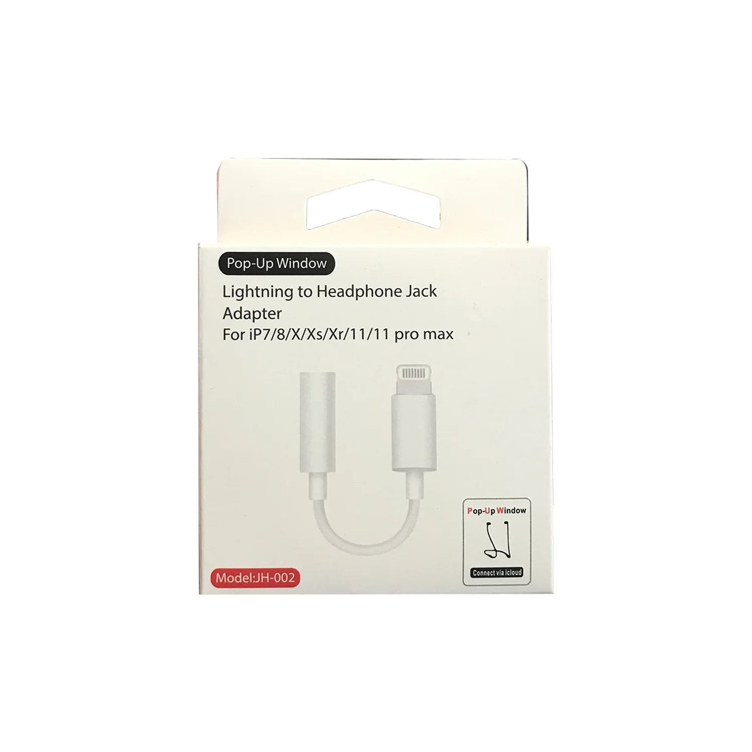 Nettech JH-002 Jack To Lightning Dönüştürücü (Beyaz) NT-91551