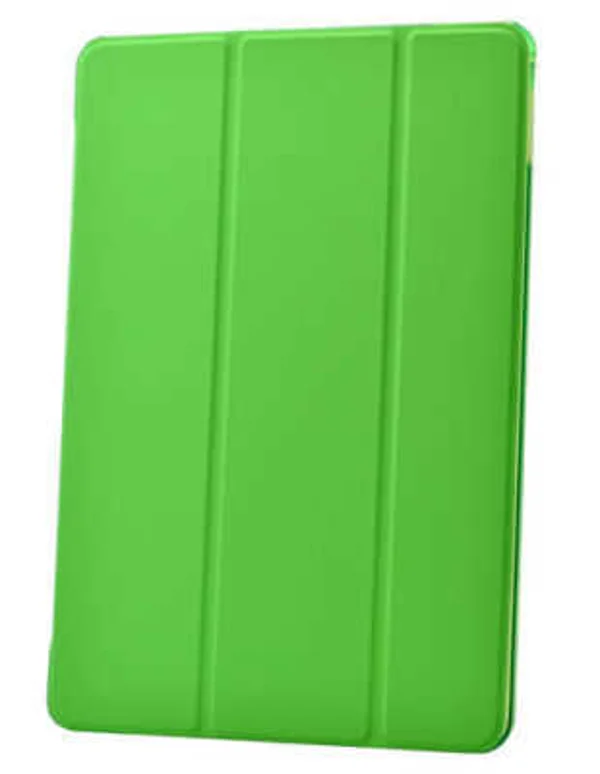 Apple iPad 5 Air Zore Smart Cover Standlı 1-1 Kılıf - Yeşil - 1