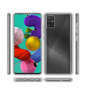Galaxy A51 Kılıf Zore Enjoy Kapak - Renksiz