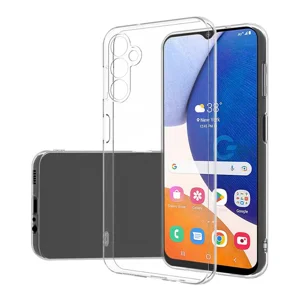 Galaxy A34 Kılıf Zore Süper Silikon Kapak - Renksiz