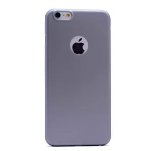 Apple iPhone 7 Kılıf Zore 1.Kalite PP Silikon - Gri