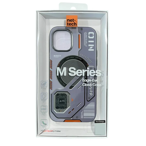 Nettech Apple iPhone 15 Uyumlu NT-N043 Arka Koruma Kılıf (Gri) NT-108390 - 3