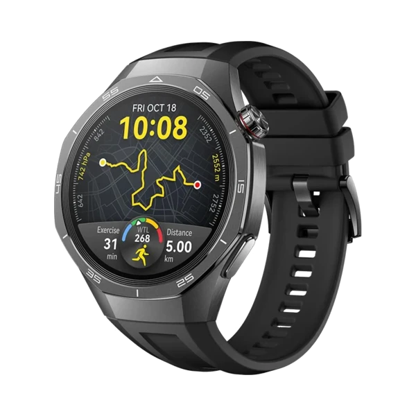 Huawei Watch GT 5 Pro - Titanyum - 46mm - GPS - Siyah - 1