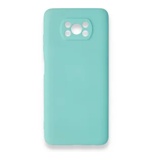 Nettech Xiaomi Poco X3 NFC Uyumlu Nano Arka Koruma Kılıf (Turkuaz) NT-87725