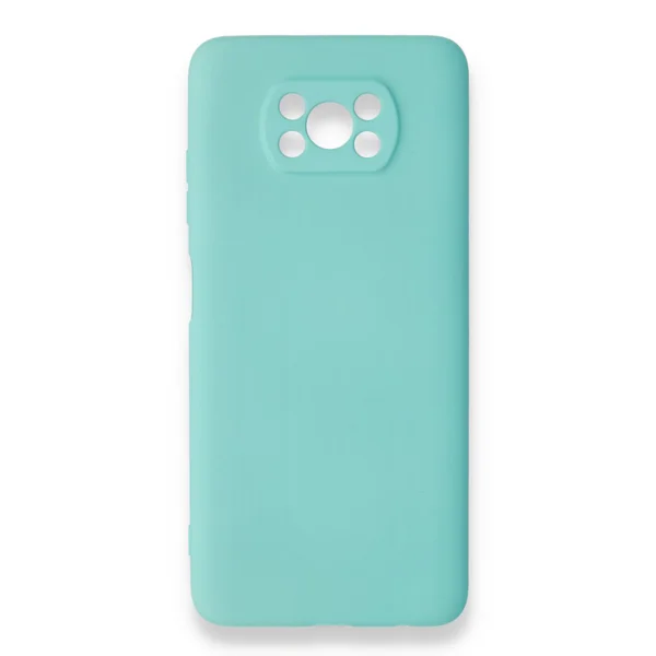 Nettech Xiaomi Poco X3 NFC Uyumlu Nano Arka Koruma Kılıf (Turkuaz) NT-87725 - 1