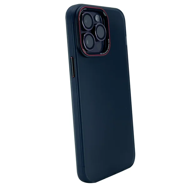 Nettech Apple iPhone 14 Pro Uyumlu Mika Renkli Çerçeveli Tuş Seri Arka Koruma Kılıf (Siyah) NT-98998 - 2