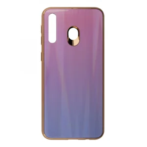 Nettech Samsung Galaxy M30 Uyumlu Degrade Arka Koruma Kılıf (Pembe) VR-16175