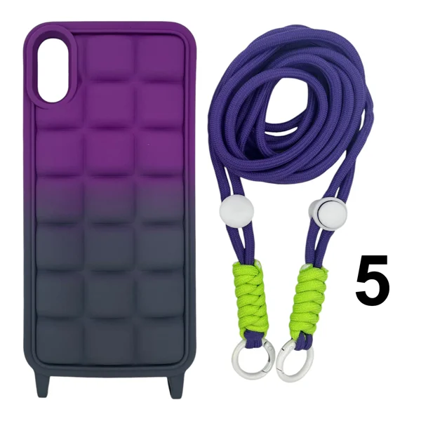 Nettech Apple iPhone X Uyumlu NT-N024 Arka Koruma Kılıf (Karışık Renk) NT-106779 - 5