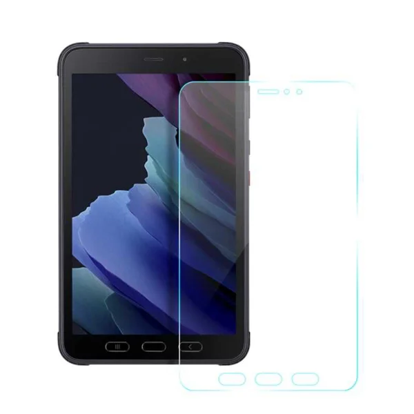 Galaxy Tab Active 3 T577 Zore Tablet Temperli Cam Ekran Koruyucu - Renksiz - 1