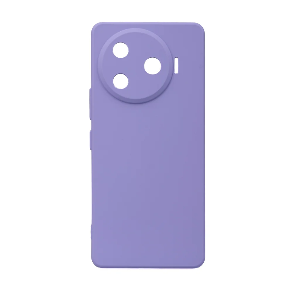 Tecno Camon 30 Pro 5G Kılıf Zore Biye Silikon - Lila
