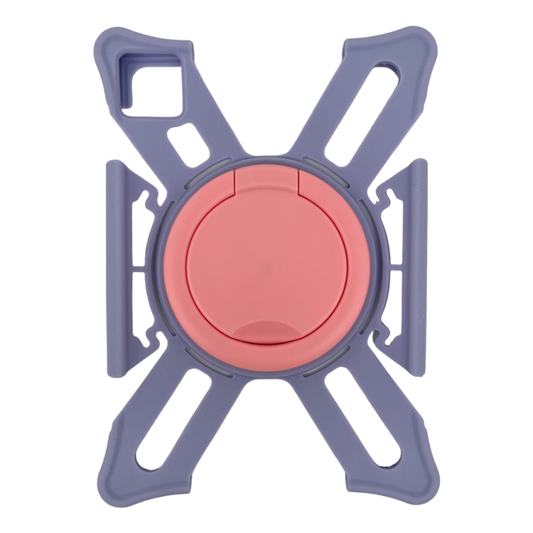 Nettech Universal 7 Inch Uyumlu Kids Standlı Arka Koruma (Mor) NT-106393