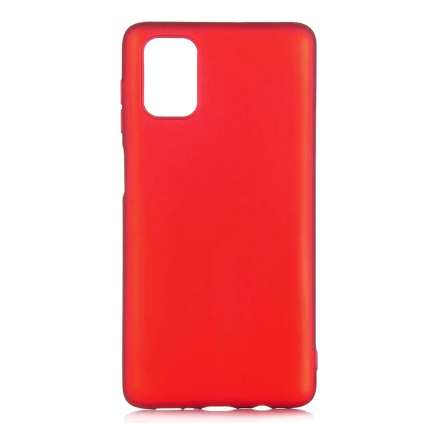 Galaxy M51 Kılıf Zore Premier Silikon Kapak - Kırmızı - 1