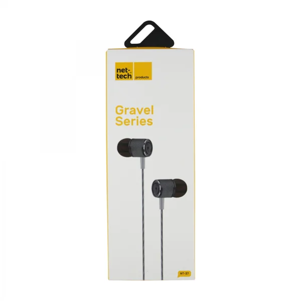 Nettech NT-37 3.5 Jack Girişli Kulak İçi Kulaklık (Gri) VR-14249