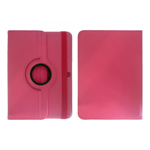 Nettech Samsung Galaxy T530 Tab 4 10.1 Uyumlu 360 Kapaklı Kılıf (Pembe) VR-4263 - 2