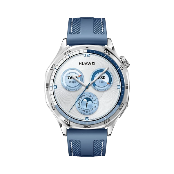 Huawei Watch GT 5 - Paslanmaz Çelik - 46mm - GPS - Mavi - 2