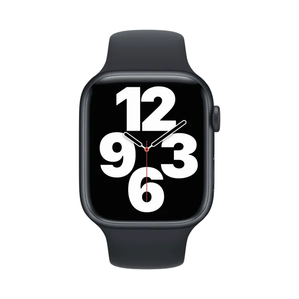 Apple Watch Series 7 - Alüminyum - 45mm - Cellular - Gece yarısı - 2
