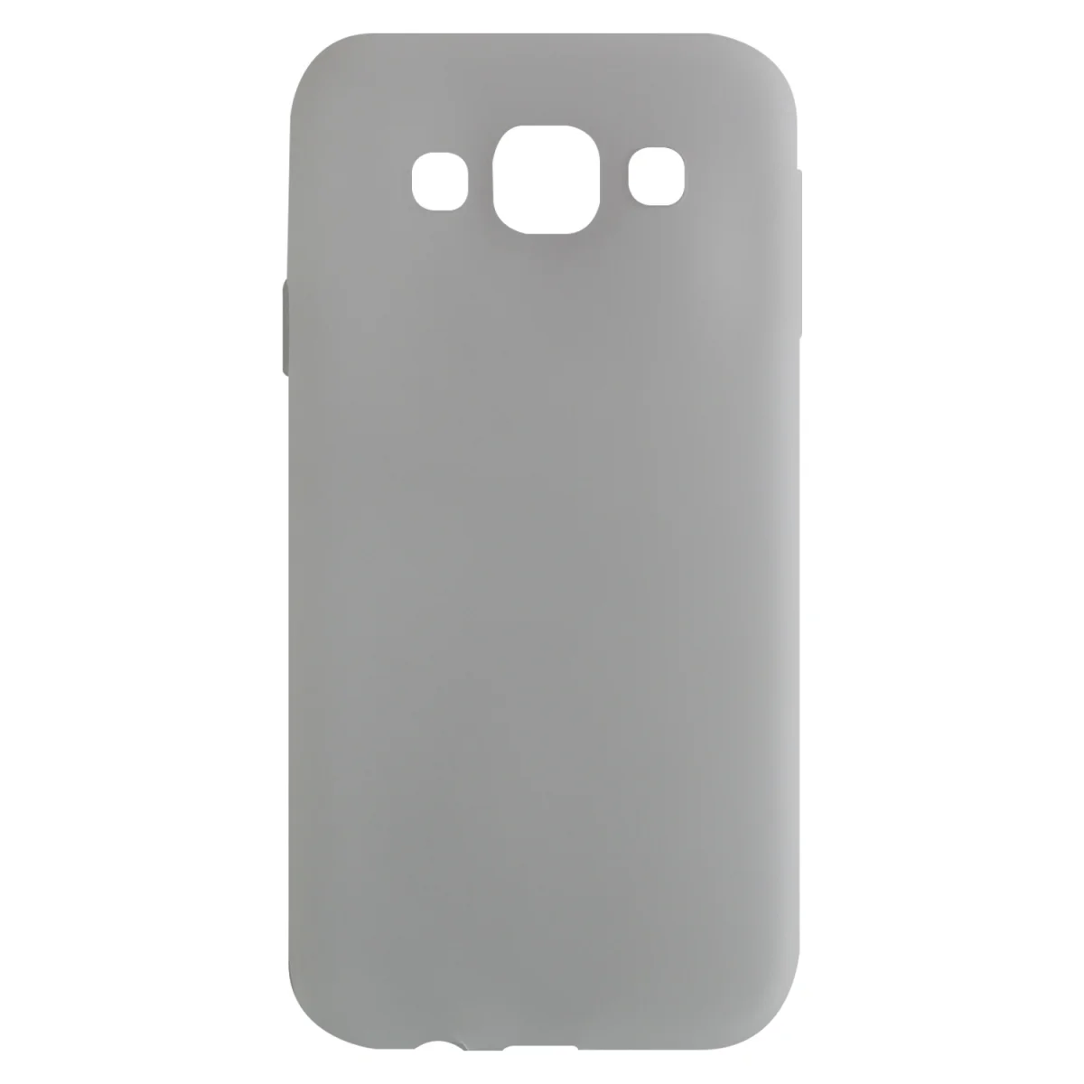 Nettech Samsung Galaxy E500 E5 2015 Uyumlu Arka Koruma Arka Koruma Kılıf (Şeffaf) VR-6446