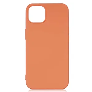 Nettech Apple iPhone 13 Mini Uyumlu Lansman Seri Arka Koruma Kılıf (Turuncu) NT-93076