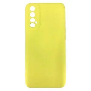 Nettech Realme 7 Uyumlu Nano Arka Koruma Kılıf (Sarı) NT-83670