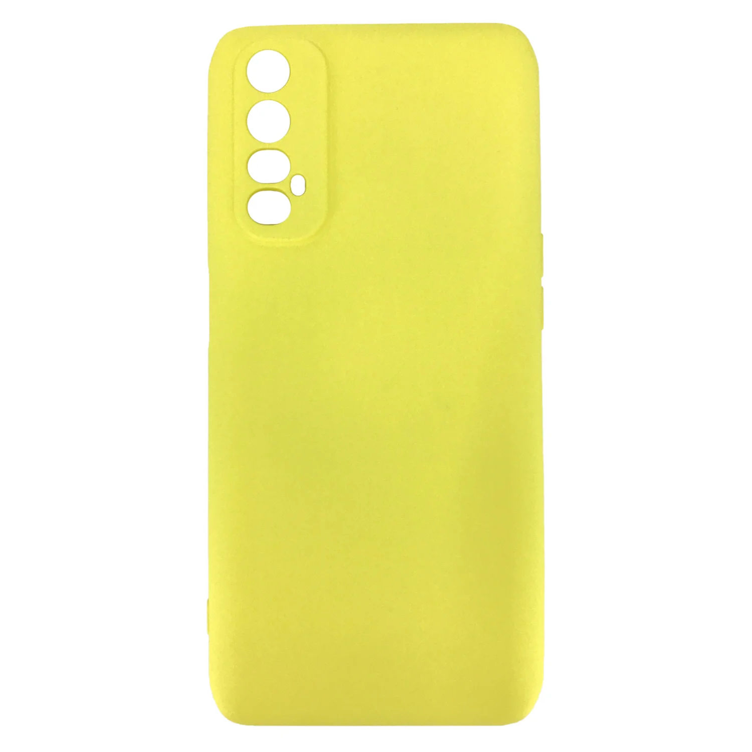 Nettech Realme 7 Uyumlu Nano Arka Koruma Kılıf (Sarı) NT-83670