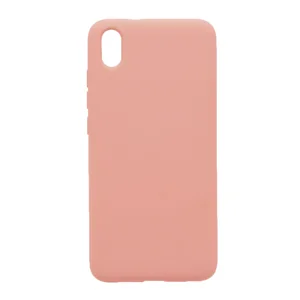 Nettech Xiaomi Redmi 7A Uyumlu Nano Arka Koruma Kılıf (Koyu Pudra) NT-79317