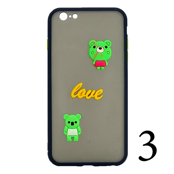 Nettech Apple iPhone 6S Plus Uyumlu Maskot Seri Arka Koruma Kılıf (Karışık Renk) NT-106272 - 3