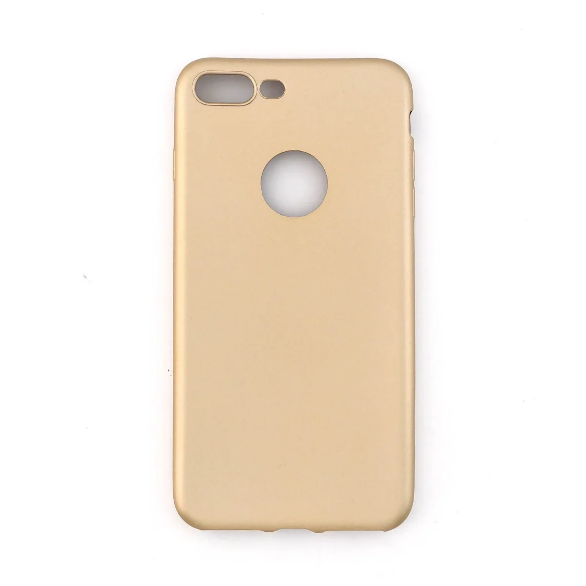 Nettech Apple iPhone 7 Plus Uyumlu Suide Arka Koruma Kılıf (Gold) VR-3689