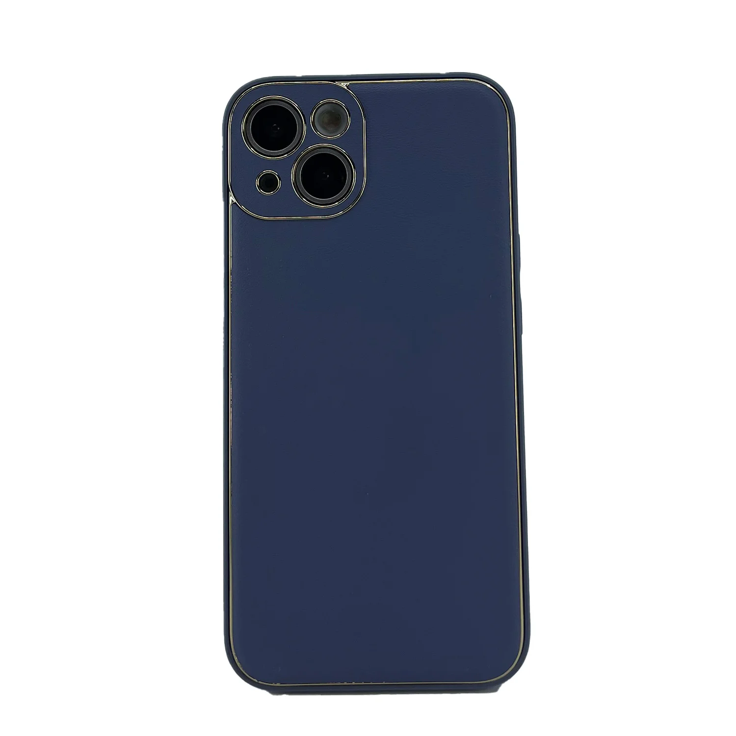 Nettech Apple iPhone 14 Uyumlu Coco Leather Seri Arka Koruma Kılıf (Gri) NT-99615