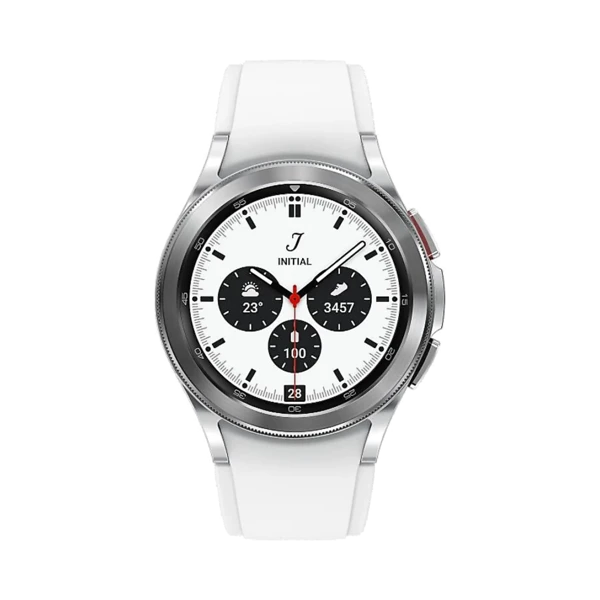 Samsung Galaxy Watch 4 Classic - Paslanmaz Çelik - 42 mm - LTE - Gümüş - 2