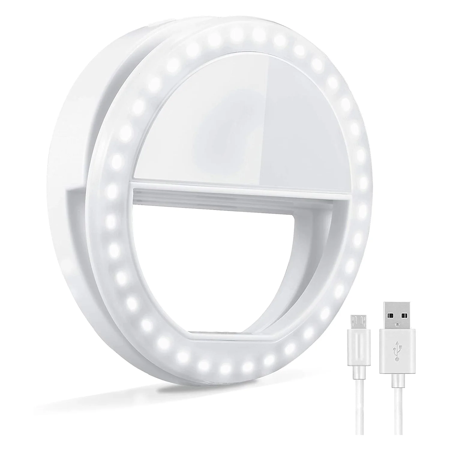 Paleon PLO Led Mandallı Telefon Üstü Aydınlatma Lamba (Beyaz) NT-84876