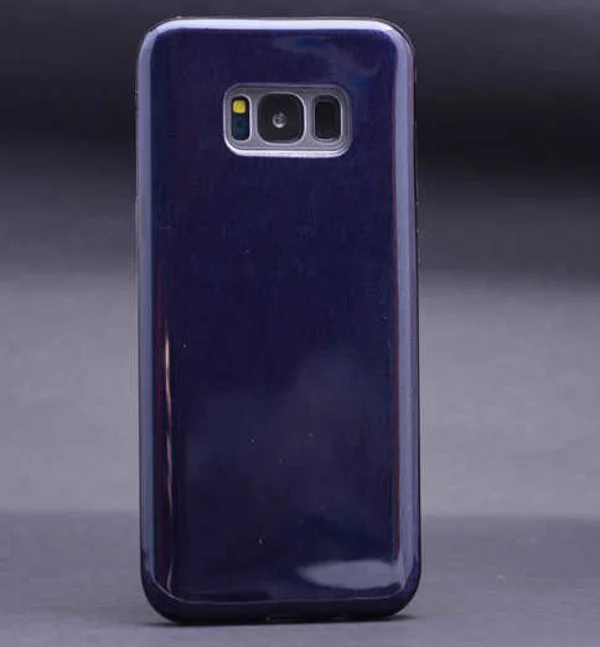 Galaxy S8 Plus Kılıf Zore Shining Silikon - Siyah