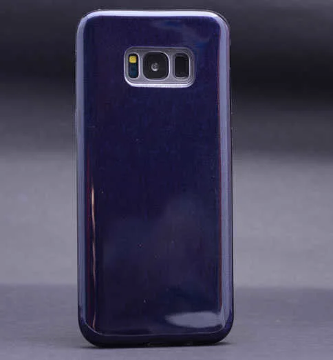 Galaxy S8 Plus Kılıf Zore Shining Silikon - Siyah