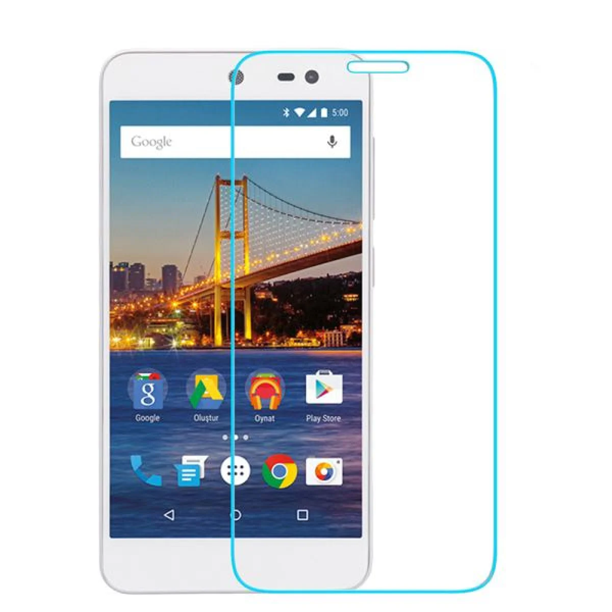 Nettech General Mobile GM4 Uyumlu Ön Koruma Cam Ekran Koruyucu NT-4040