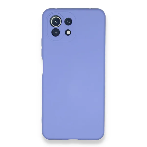 Nettech Xiaomi Mi 11 Lite Uyumlu Nano Arka Koruma Kılıf (Lila) NT-87704 - 1