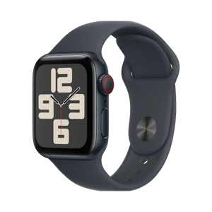 Apple Watch SE - Alüminyum - 40mm - Cellular - Gece yarısı