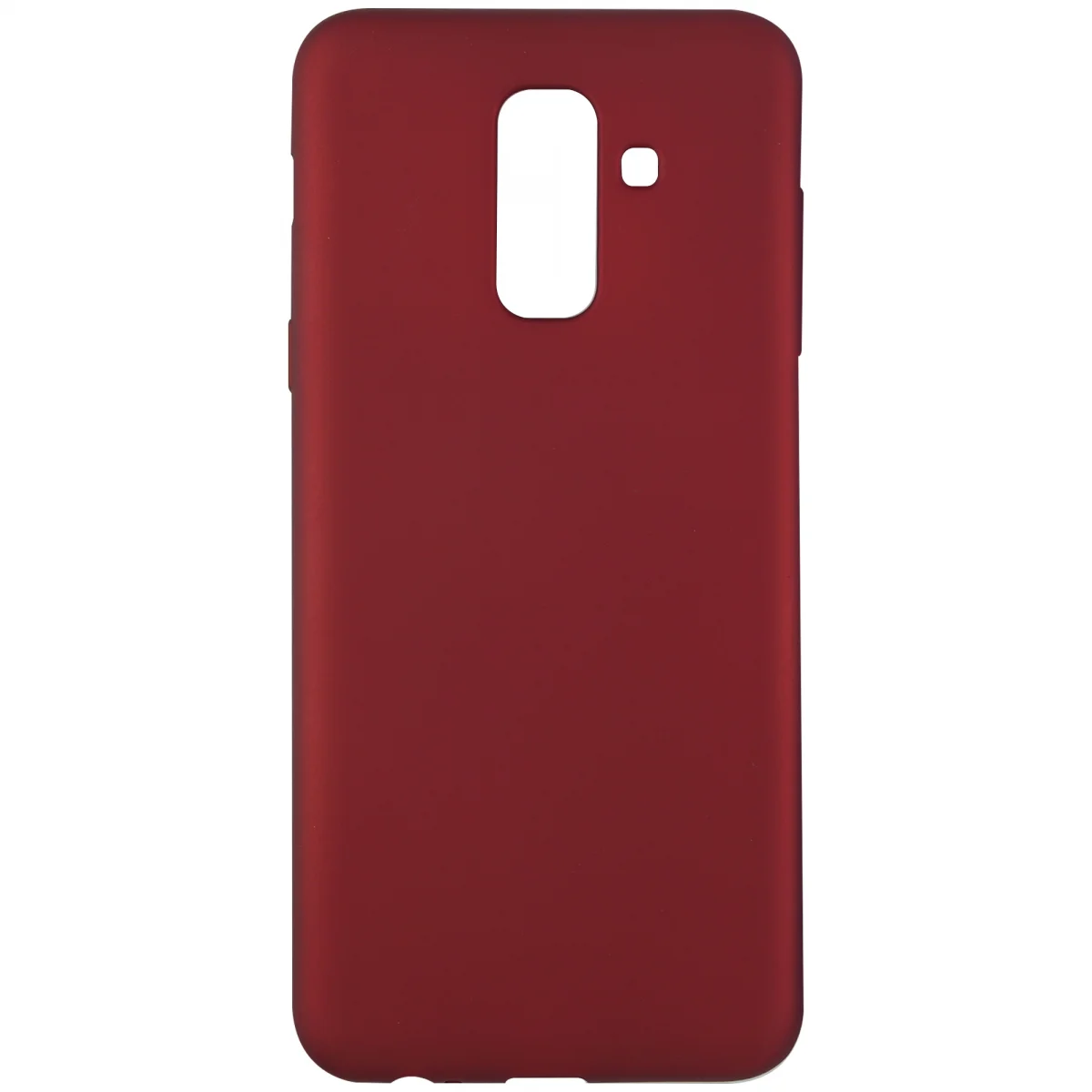 Nettech Samsung Galaxy A605 A6 Plus 2018 Uyumlu Suide Arka Koruma Kılıf (Bordo) VR-6419