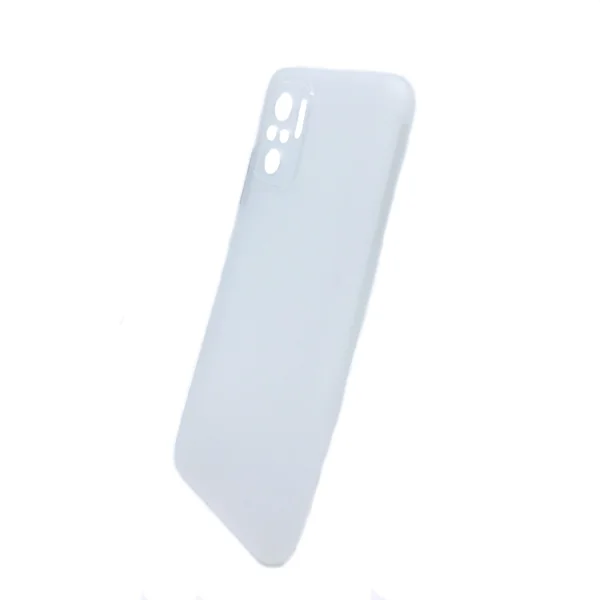 Nettech Xiaomi Redmi Note 10 Uyumlu Ultra Slim Arka Koruma Kılıf (Beyaz) NT-87919 - 2