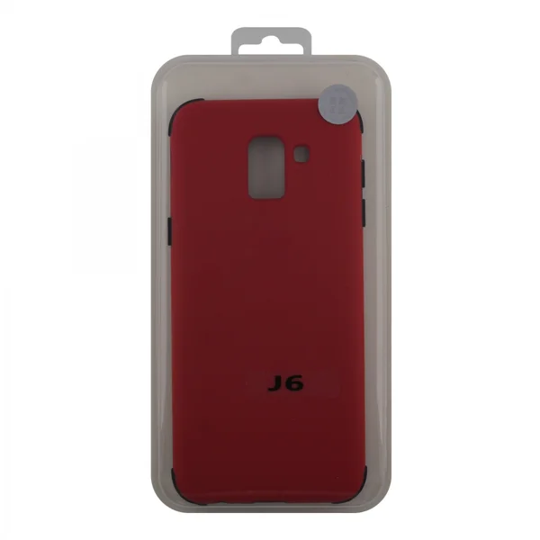 Nettech Samsung Galaxy J600 J6 Uyumlu Arka Koruma Arka Koruma Kılıf (Kırmızı) VR-12549 - 2