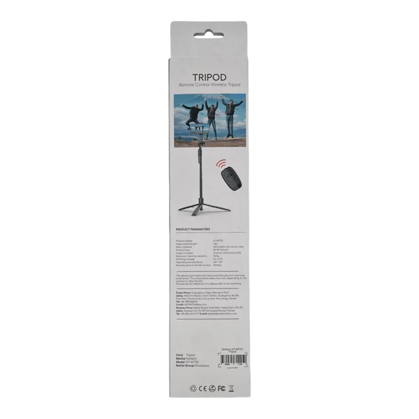 Nettech NT-MT02 Telefon Tripod Standı (Siyah) NT-106751 - 3